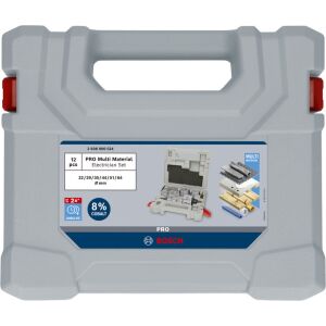 PRO Multi-Material Hole Saw Set, 22-64 mm, 12 pcs.