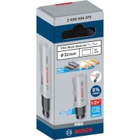 PRO Multi Material PC Plus Lochsäge, 22 mm