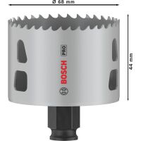PRO Multi Material PC Plus Hole Saw, 68 mm, 16 pcs