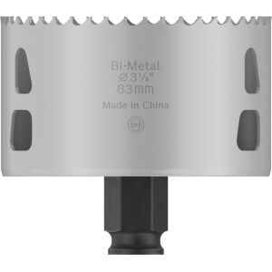 PRO Multi Material PC Plus Hole Saw, 83 mm, 8-piece set
