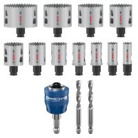 PRO Multi Material PC Plus Lochsägen-Set, 19-76 mm,14-tlg.
