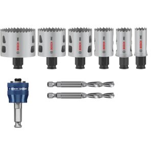 PRO Multi Material PC Plus Lochsägen-Set, 20-65 mm, 9-tlg.
