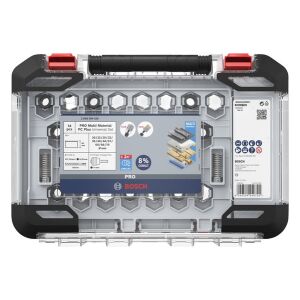 PRO Multi Material PC Plus Lochsägen-Set, 20, 68, 76 mm, 14-tlg.