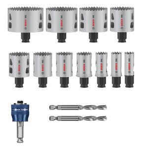 PRO Multi Material PC Plus Lochsägen-Set, 20, 68, 76 mm, 14-tlg.