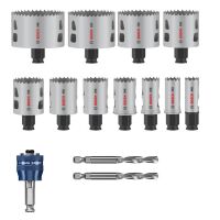 PRO Multi Material PC Plus Lochsägen-Set, 20, 68, 76 mm, 14-tlg.