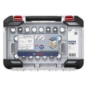 PRO Multi Material PC Plus Hole Saw Set, 20, 44, 64 mm, 9 pcs.