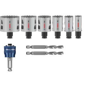 PRO Multi Material PC Plus Hole Saw Set, 20, 44, 64 mm, 9 pcs.