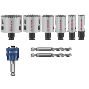 PRO Multi Material PC Plus Hole Saw Set, 20-38, 64 mm, 9 pcs.