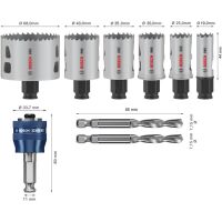 PRO Multi Material PC Plus Lochsägen-Set, 19-68 mm,9-tlg.