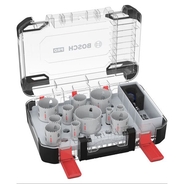 PRO Multi Material PC Plus Lochsägen-Set, 20, 64, 76 mm, 14-tlg.