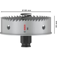 PRO Sheet Metal PC Plus Lochsäge, 89 mm