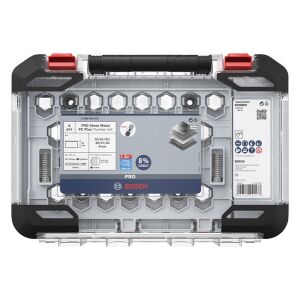 PRO Sheet Metal PC Plus Lochsäge-Set, 20, 25, 64 mm, 8-tlg.