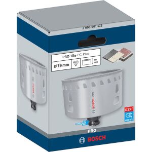PRO Tile PC Plus hole saw, 79 mm, HS