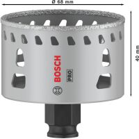 PRO Tile PC Plus Lochsäge, 68 mm, HS