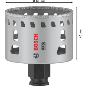 PRO Tile PC Plus hole saw, 60 mm, HS