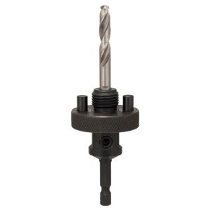 Hexagonal socket adapter for hole saws with 32 to 76 mm...