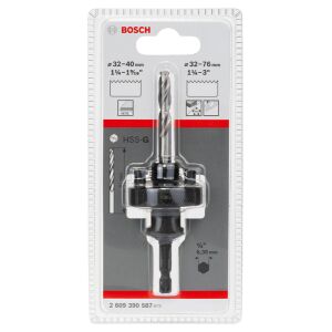 Sechskant-Steckdosenadapter für Lochsägen mit 32 bis 76 mm 5/8-Zoll 18 UNF