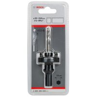 Sechskant-Steckdosenadapter für Lochsägen mit 32 bis 210 mm