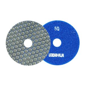 BIHUI Dia-Polier Pad trocken Ø100 mm Klett K50