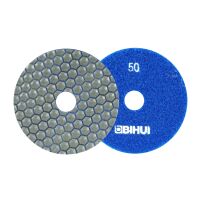 BIHUI Dia-Polier Pad trocken Ø100 mm Klett K50