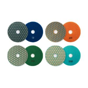 BIHUI Dia-Polier Pad trocken Ø100 mm Klett K100