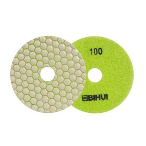 BIHUI Dia-Polier Pad trocken Ø100 mm Klett K100