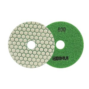 BIHUI Dia-Polier Pad trocken Ø100 mm Klett K800