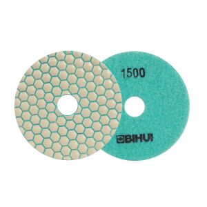 BIHUI Dia-Polier Pad trocken Ø100 mm Klett K1500