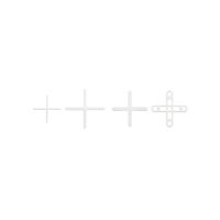 BIHUI tile spacers 1.5 mm (bag of 250 pieces)