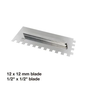 BIHUI Glättekellen-Set gezahnt RS, 280x115mm