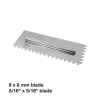 BIHUI Glättekellen-Set gezahnt RS, 280x115mm