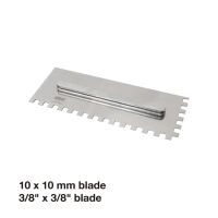 BIHUI Glättekellen-Set gezahnt RS, 280x115mm