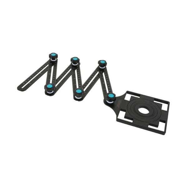 BIHUI Fliesenbohr-Schablone Alu 6-Arm einstellbar