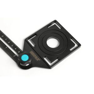 BIHUI Fliesenbohr-Schablone Alu 6-Arm einstellbar