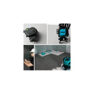 BIHUI Richtlaser 12 Linien grün 360° / Komplettset