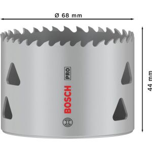 PRO Multi-Material Hole Saw with Thread 14 mm-210 mm