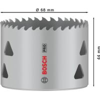 PRO Multi-Material Hole Saw with Thread 14 mm-210 mm