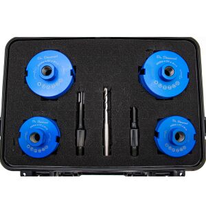 M16 box cutter set, high performance, 68/82 mm Turbo Edition