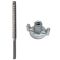 plate thumb nut with thread rod 250 mm