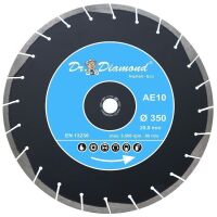 Diamanttrennscheibe AE10 Asphalt Schrägschutz Ø 350 mm