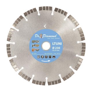 Diamond cutting disc universal laser turbo Ø 180 mm / 22,23 mm