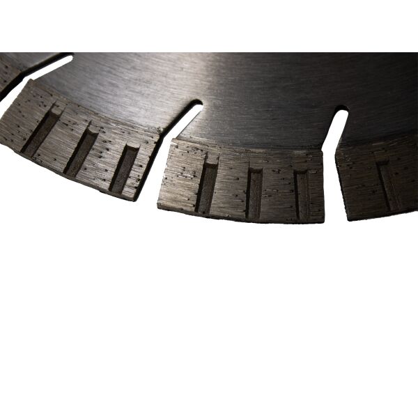 S&R Diamanttrennscheibe 230x7,0mmx22,2 Mm Turbo ,Beton Armierter Beton Granit Naturstein Ziegel Trockenschnitt 2227 2252