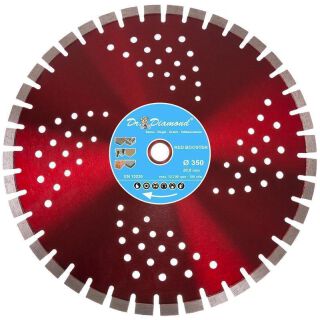 Dr. Diamond® diamond cutting disc 350 red booster Ø 350 mm / 20,0 mm