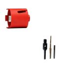 core drill 82 mm + SDS Plus socket incl. center drill and...