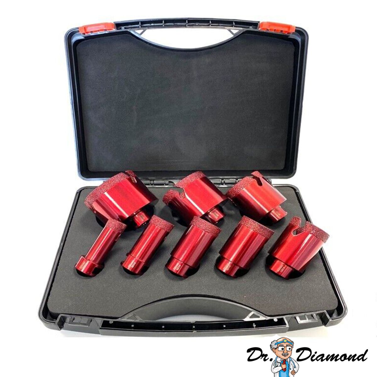 Dr. Diamond Premium Fliesenbohrkronen Set 8-teilig