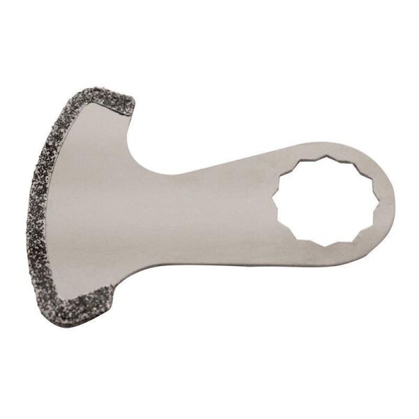 Galvanized diamond segment knife - hammer shape - width 1.9 mm