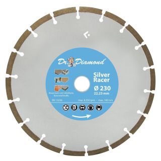 Diamanttrennscheibe Silver Racer staffel 230 mm