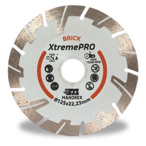 MandreX Diamanttrennscheibe Brick XtremePRO Ø 125...