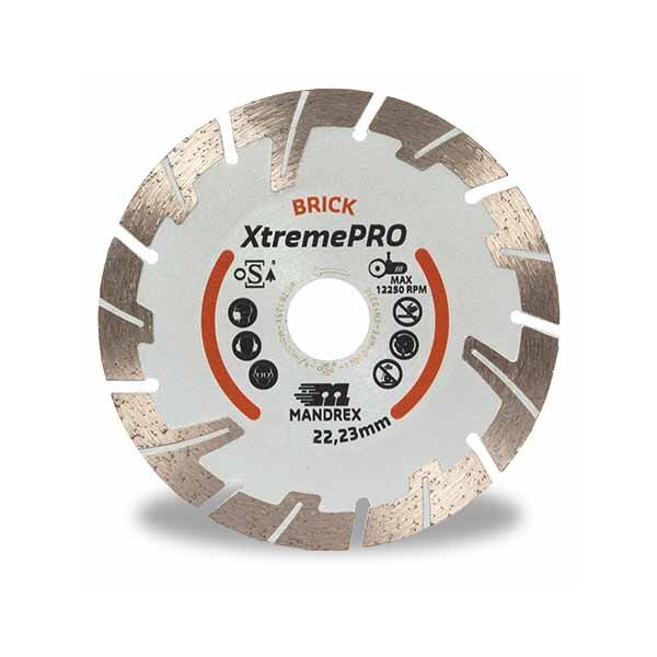 MandreX Diamond Cutting Disc Brick XtremePRO Ø 150 mm Bore 22.23 mm