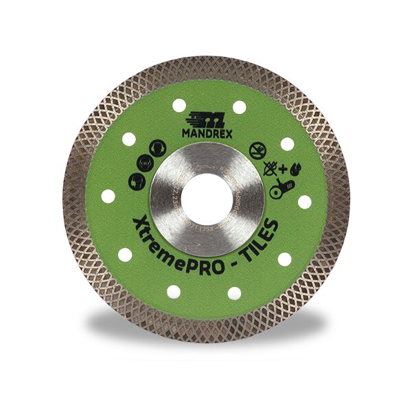 MandreX Diamanttrennscheibe Tiles XtremePRO Ø 115 mm Bohrung 22,23 mm